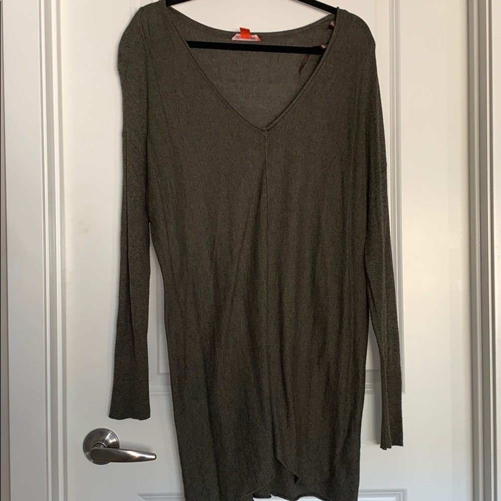 Oversized long sweater
